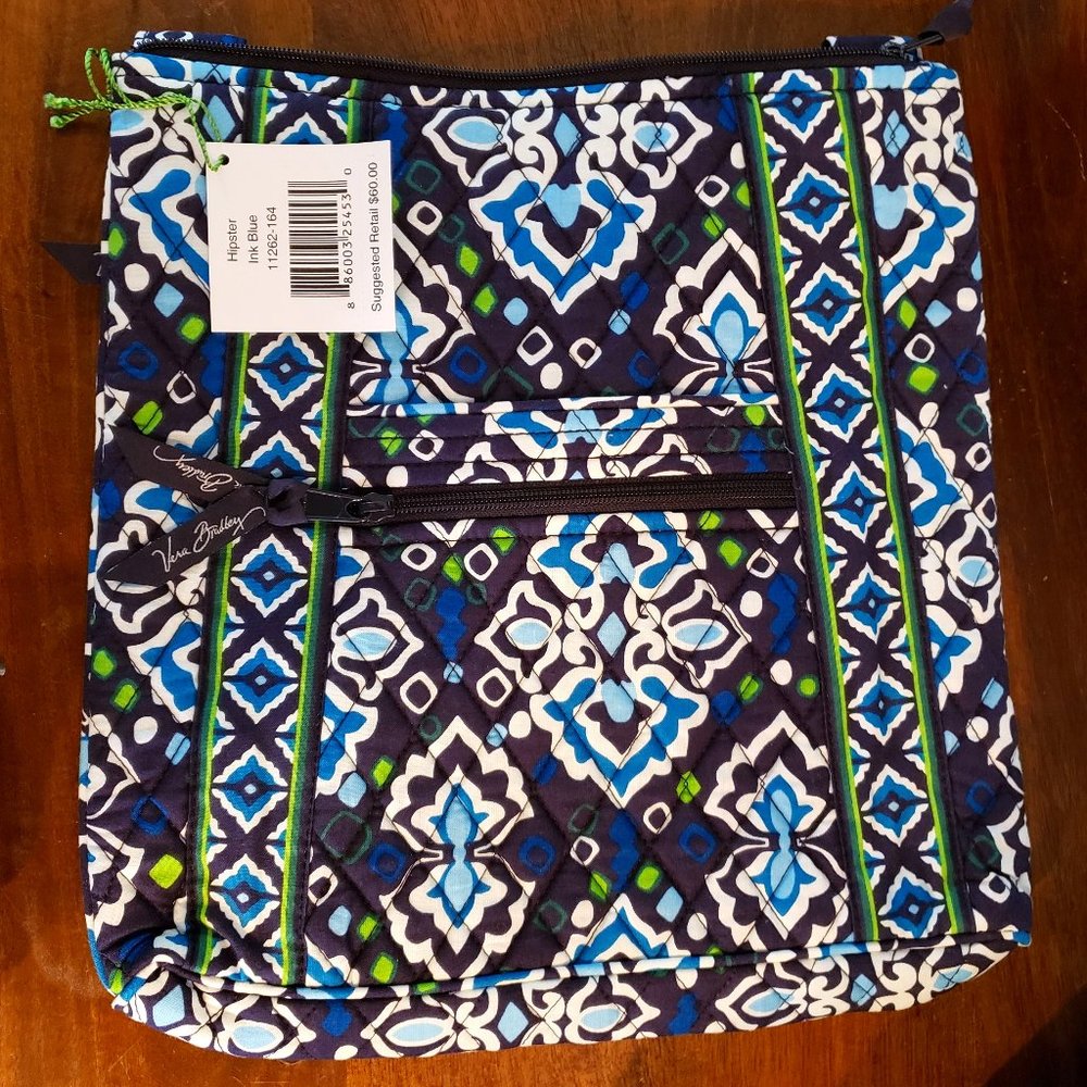 Vera Bradley Hipster NWT Ink Blue